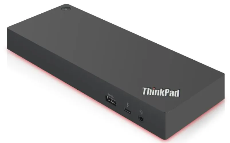 Lenovo 40AN0135EU station d'accueil Avec fil Thunderbolt 3 Noir, Rouge avantages
