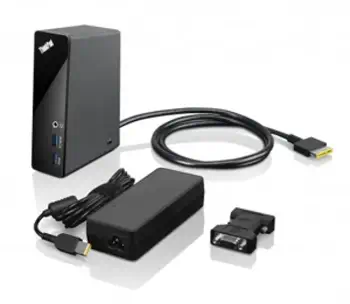 Achat responsable Lenovo 4X10E52940 station d'accueil Avec fil Noir