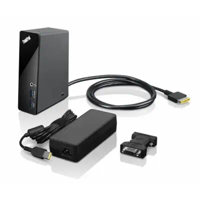 Lenovo ThinkPad OneLink Pro Dock Avec fil USB 2.0 Noir - Station d'accueil pour portable - visuel 1