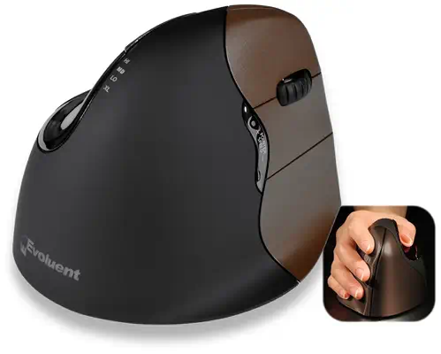 VerticalMouse 4 Small Wireless - Evoluent - Souris - visuel 1