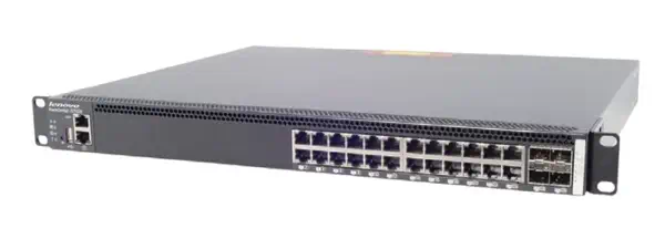 Lenovo RackSwitch G7028 Géré L2 Gigabit Ethernet (10/100/1000) 1U Noir - Switchs et Hubs - visuel 1