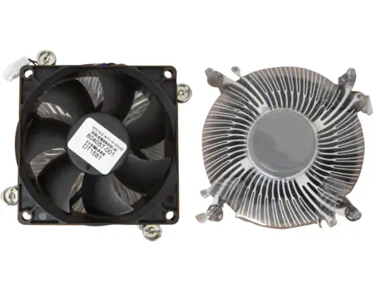 HP 804057-001 système de refroidissement d’ordinateur Processeur Refroidisseur d'air Noir, Argent 1  - Refroidissement PC - visuel 1