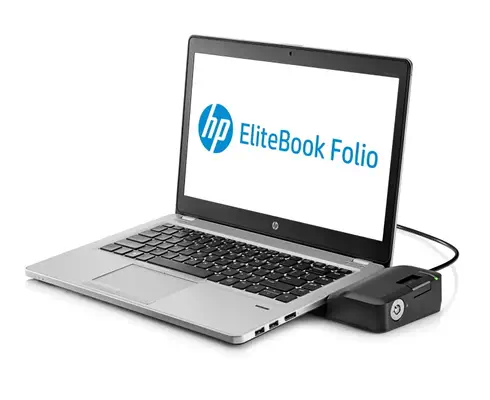 HP UltraSlim Docking Station Station d'accueil Noir - Station d'accueil pour portable - visuel 4