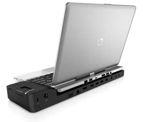 HP UltraSlim Docking Station Station d'accueil Noir - Station d'accueil pour portable - visuel 5