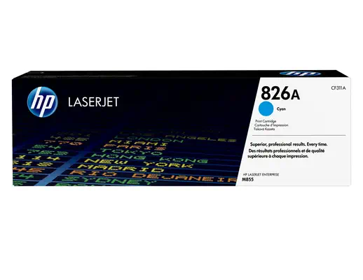HP 826A toner LaserJet cyan authentique - Toner - visuel 1