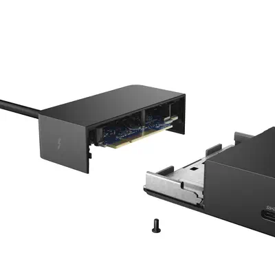 DELL WD19TB Avec fil Thunderbolt 3 Noir - Dell - Station d'accueil pour portable - visuel 6