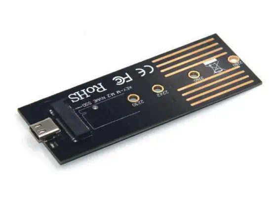 CoreParts MSUB8001 Boîtier de disques de stockage Enceinte ssd Noir M.2 - Accessoire Stockage - visuel 3