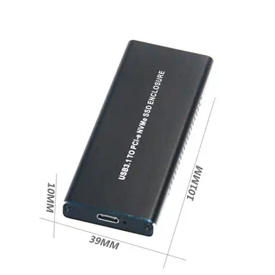 CoreParts MSUB8001 Boîtier de disques de stockage Enceinte ssd Noir M.2 - Accessoire Stockage - visuel 4