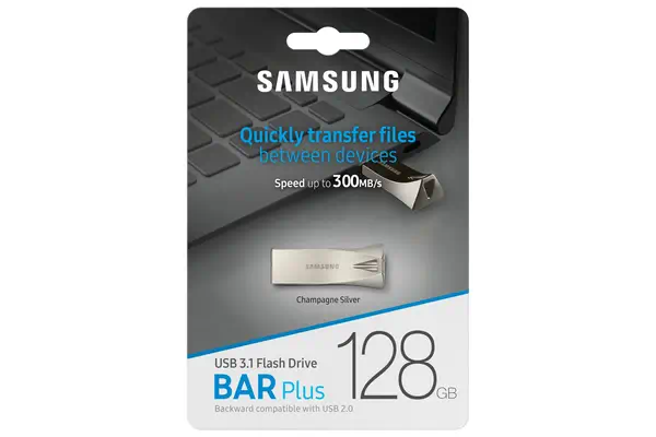 Samsung MUF-128BE lecteur USB flash 128 Go USB Type-A 3.2 Gen 1 (3.1 Gen 1) Argent - Clé USB - visuel 7