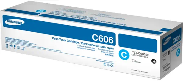 Cartouche de toner Samsung CLT-C6062S cyan - HP - Toner - visuel 1