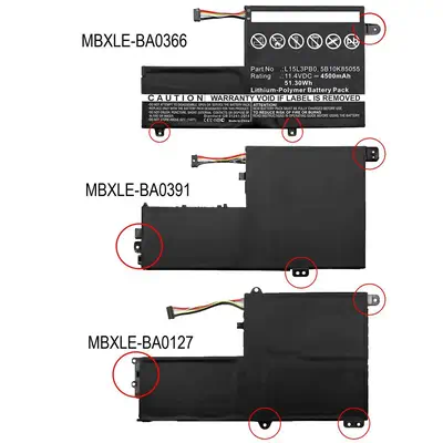CoreParts MBXLE-BA0127 composant de laptop supplémentaire Batterie - visuel 2