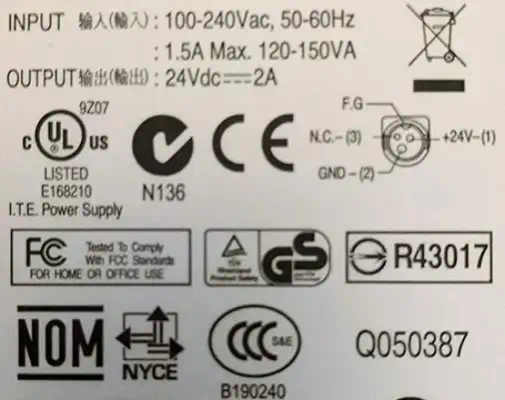 CoreParts MBXPOS-AC0001 adaptateur de puissance & onduleur Intérieure 50 W Noir - Chargeur et alimentation - visuel 2