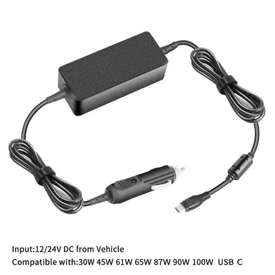 CoreParts MBXUSBC-DC0004 adaptateur de puissance & onduleur Intérieure 100 W Noir - Chargeur et alimentation - visuel 1
