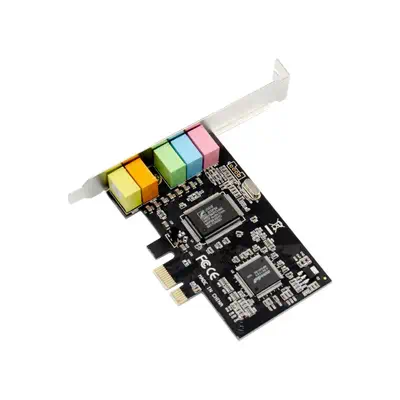Microconnect MC-CMI6CH-PCIE carte sons Interne 5.1 canaux PCI-E - Composant - visuel 2