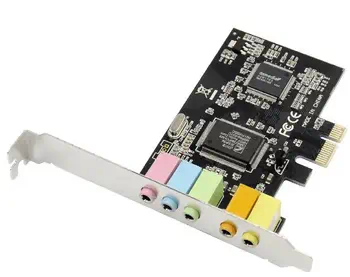 Meilleur prix Microconnect MC-CMI6CH-PCIE carte sons Interne 5.1 canaux PCI-E