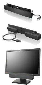 Lenovo USB Soundbar Noir 2.0 canaux 2,5 W livraison gratuite