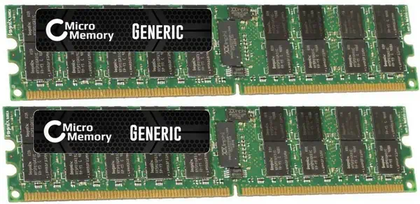 CoreParts MMI0348/8GB module de mémoire 8 Go 2 x 4 Go DDR2 ECC - Mémoire - visuel 1
