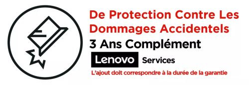 Vente Extension de garantie Ordinateur portable Lenovo 3Y Accidental Damage Protection