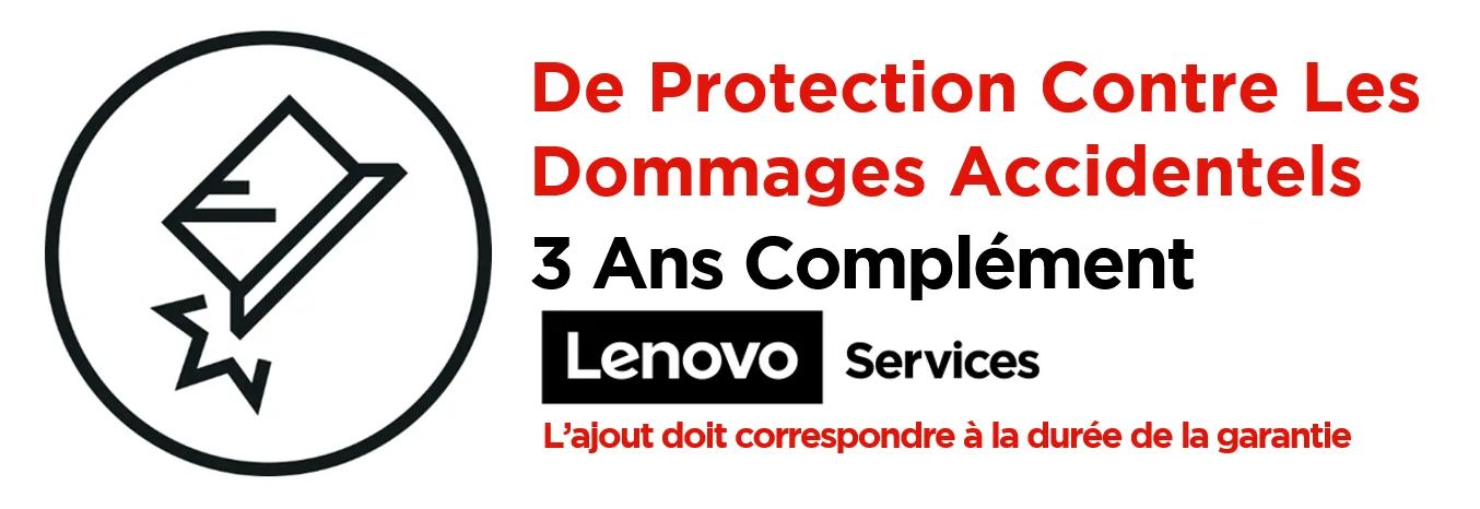 Vente Lenovo 3Y Accidental Damage Protection Lenovo au meilleur prix - visuel 2