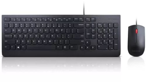 Achat Lenovo Essential Wired Combo - Ensemble clavier et souris au meilleur prix