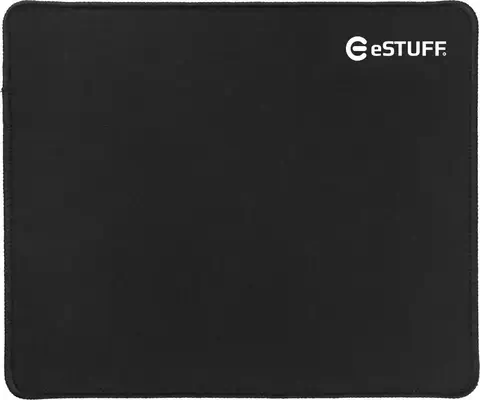 eSTUFF GLB215000 tapis de souris Noir - Tapis - visuel 1