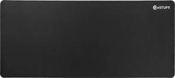 eSTUFF GLB215001 tapis de souris Noir - Tapis - visuel 1