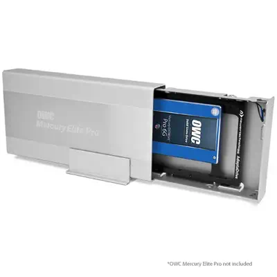 OWC NewerTech AdaptaDrive Noir Aluminium - Accessoire Wifi - visuel 3