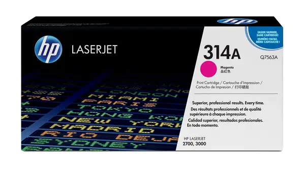 314A Magenta Original LaserJet Toner Cartridge - HP - visuel 1