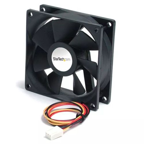 Revendeur officiel Refroidissement PC StarTech.com High Air Flow 9.25 cm Dual Ball Bearing Case Fan with TX3 Connector