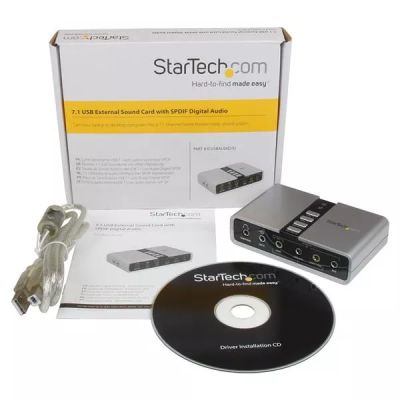 Vente StarTech.com Adaptateur Carte Son USB vers Audio Stéréo StarTech.com au meilleur prix - visuel 6