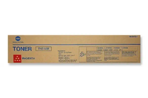 Konica Minolta TN314M Cartouche de toner 1 pièce(s) Original Magenta - Toner - visuel 1