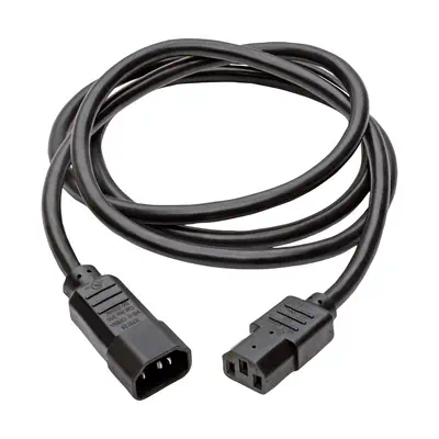 HPE C13 - C14 WW 250V 10Amp 2.0m Jumper Cord - Rack et Armoire - visuel 1