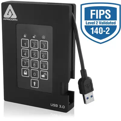Aegis Padlock Fortress - Apricorn - Disque dur Externe - visuel 1