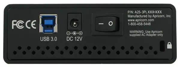 Apricorn Aegis Padlock DT disque dur externe 6 To USB Type-A 3.2 Gen 1 (3.1 Gen 1) Noir - Disque dur Externe - visuel 4