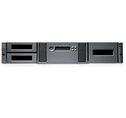 HPE StoreEver MSL2024 Chargeur Automatique De Bande Et Bibliothèque Cartouche à bande 288 To - Lecteur de bande - visuel 1