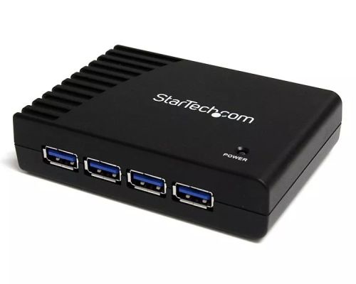 Vente Câble USB StarTech.com Hub SuperSpeed USB 3.0 noir 4 ports sur hello RSE