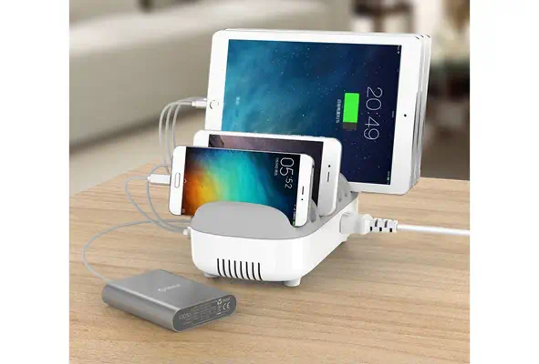 Compulocks 10PUSBDKS-EU Organiseur de station de chargement Autonome Blanc - Accessoires Tablette - visuel 1