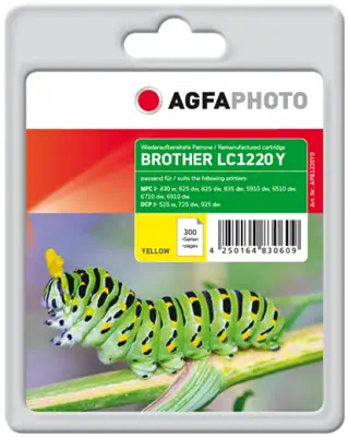 AgfaPhoto APB1220YD cartouche d'encre 1 pièce(s) Jaune - Cartouches d'encre - visuel 1