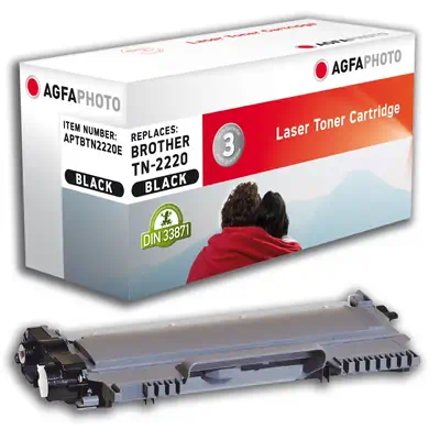 AgfaPhoto APTBTN2220E Cartouche de toner 1 pièce(s) Noir - Toner - visuel 1