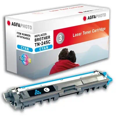AgfaPhoto APTBTN245CE Cartouche de toner 1 pièce(s) Cyan - Toner - visuel 1