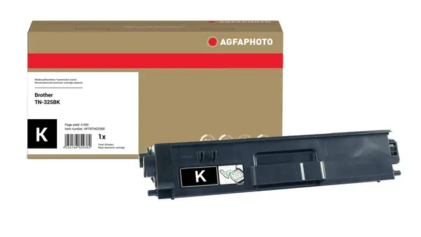 AgfaPhoto APTBTN325BE Cartouche de toner 1 pièce(s) Compatible Noir - Toner - visuel 1