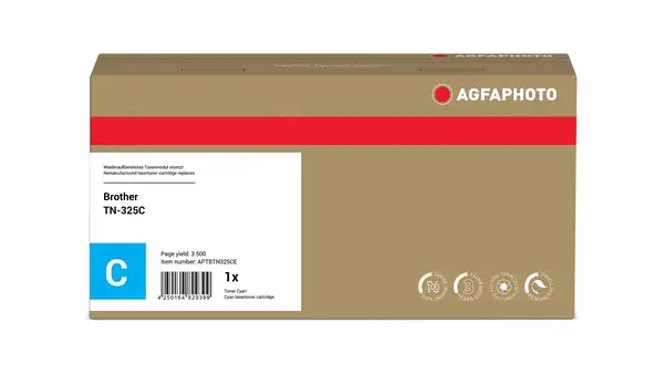 AgfaPhoto APTBTN325CE Cartouche de toner 1 pièce(s) Compatible Cyan - Toner - visuel 2