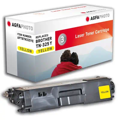 AgfaPhoto APTBTN325YE Cartouche de toner 1 pièce(s) Jaune - Toner - visuel 1