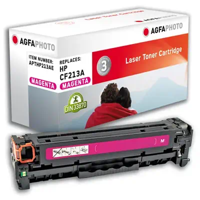 AgfaPhoto APTHP213AE Cartouche de toner 1 pièce(s) Magenta - Toner - visuel 1