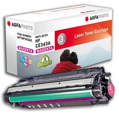AgfaPhoto CE343A Cartouche de toner 1 pièce(s) Magenta - Toner - visuel 1