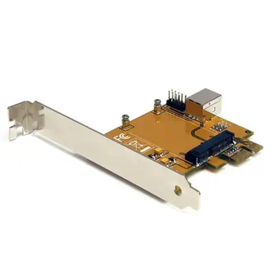 Adaptateur de carte PCI Express vers Mini PCI Express - StarTech - Carte Réseau - visuel 1