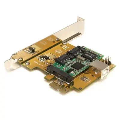 Adaptateur de carte PCI Express vers Mini PCI Express - StarTech - Carte Réseau - visuel 2