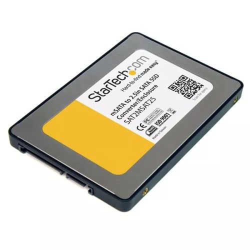 Revendeur officiel StarTech.com Boîtier d'adaptateur SSD SATA vers Mini SATA 2,5 po