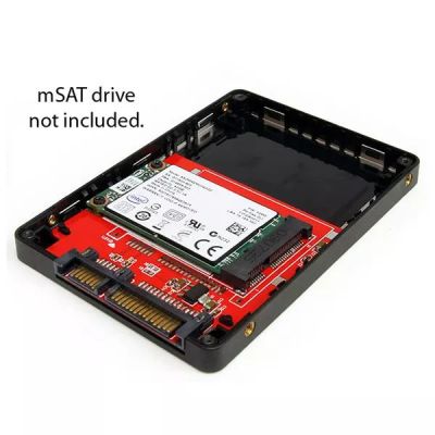 Vente StarTech.com Boîtier d'adaptateur SSD SATA vers Mini SATA StarTech.com au meilleur prix - visuel 4