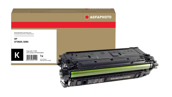 AgfaPhoto APTHPCF360XE Cartouche de toner 1 pièce(s) Compatible Noir - Toner - visuel 1